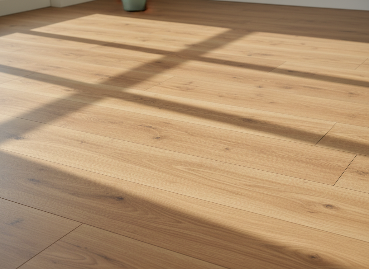 Piso laminado em Botucatu instalado em ambiente claro
